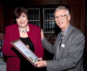 The President and Lindsay Evans